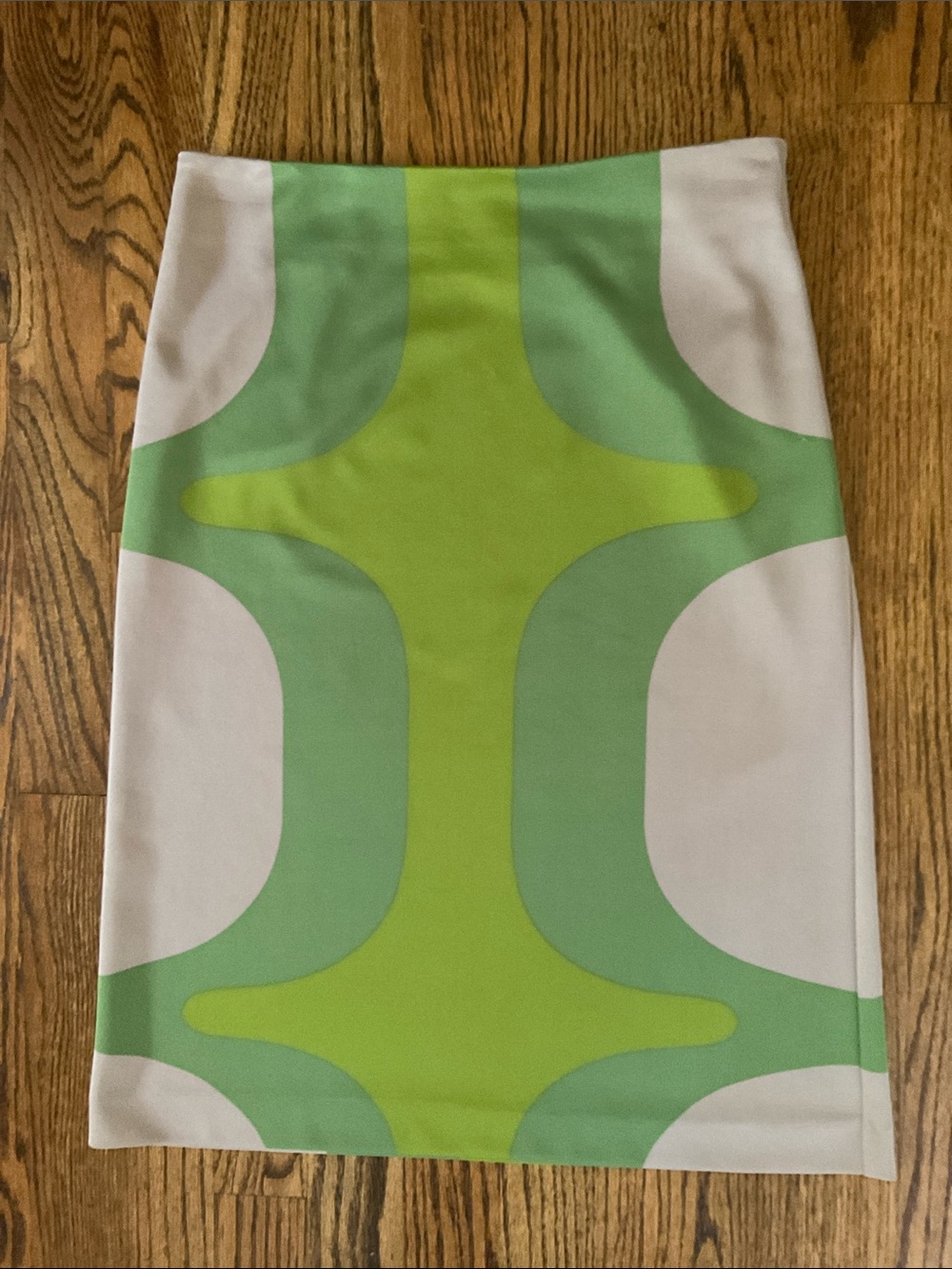 Maliparmi slight A line fitted skirt
